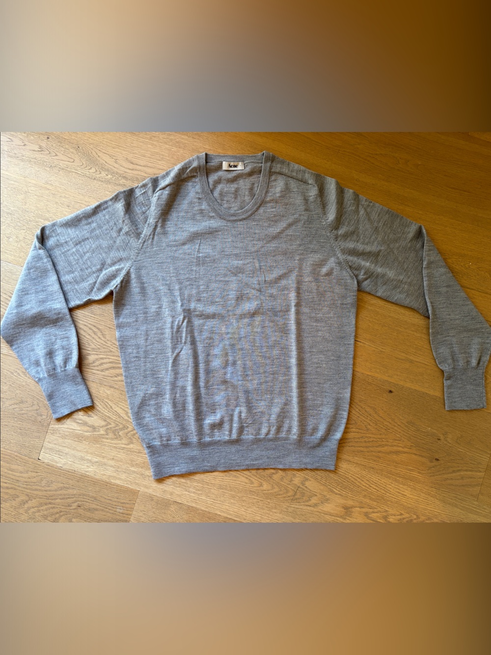 Light Gray Crewneck Sweater